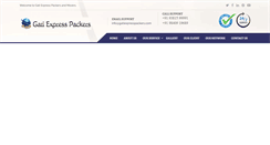 Desktop Screenshot of gatiexpresspackers.com